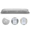 Luxdream Shredded Memory Foam Body Pillow Support Long Pillow with Bamboo Cover