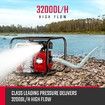 8HP High Pressure Water Transfer Pump Fire Fighting Irrigation 4 Stroke 34000L/H 