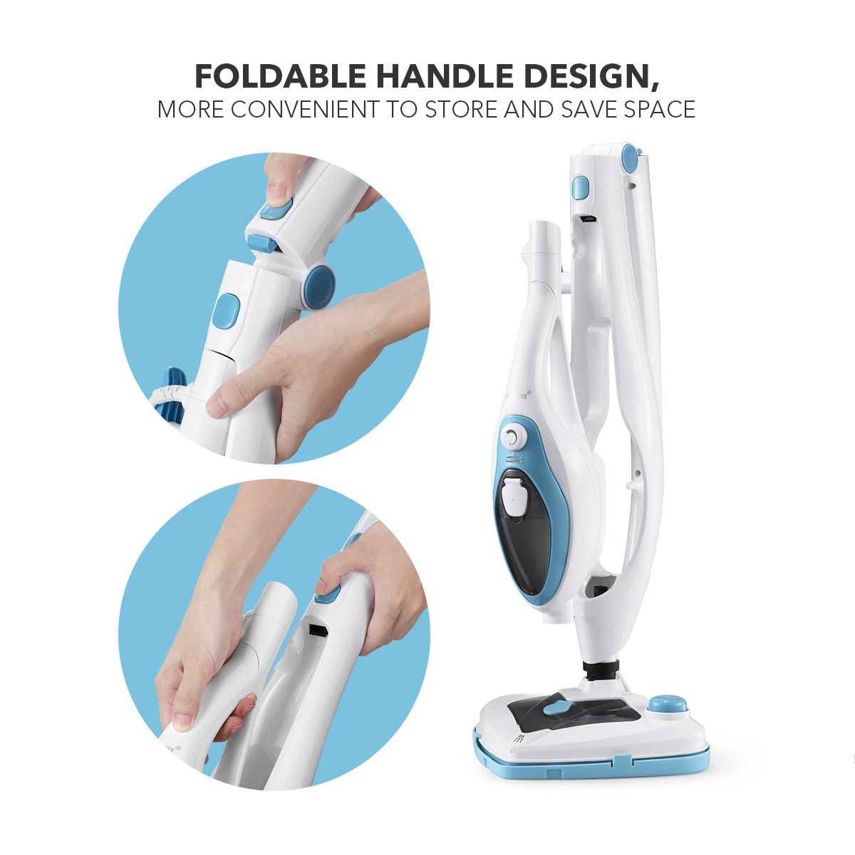Maxkon Multifunctional Foldable Steam Mop Cleaner 13in1 Floor Tile
