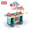 60 Accessories Kid Toy Kitchen Set Children Toddler Pretend Play 