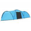 Camping Igloo Tent 650x240x190 cm 8 Person Blue