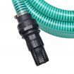 Suction Hose with Connectors 10 m 22 mm Green