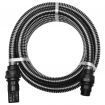 Suction Hose with Connectors 4 m 22 mm Black