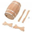 Wine Barrel with Tap Solid Oak Wood 35 L