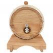 Wine Barrel with Tap Solid Pinewood 6 L