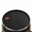 Wine Barrel with Tap Solid Pinewood 35 L