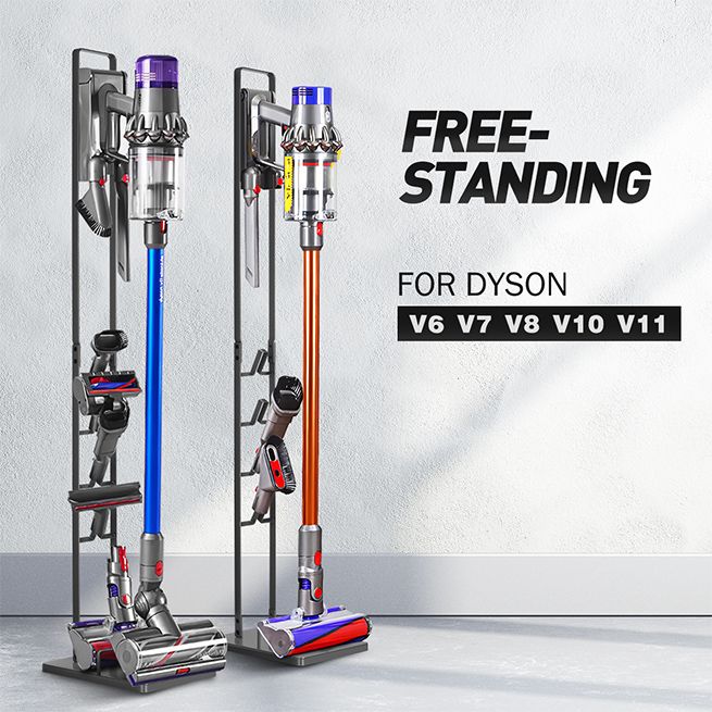 New Freestanding Dyson Cordless Vacuum Cleaner Metal Stand Rack Hook V6