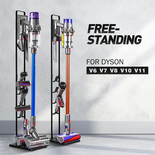 Freestanding Dyson Cordless Vacuum Cleaner Metal Stand Rack Hook V6 V7