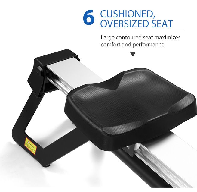 Genki Magnetic Rowing Machine Home Gym Exercise Equipment Rower Workout ...