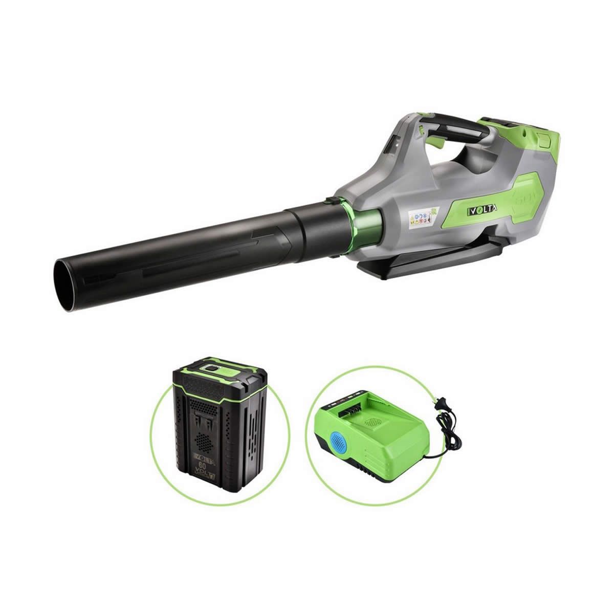 60V Cordless Brushless Blower Kit Lithium Ion Handheld