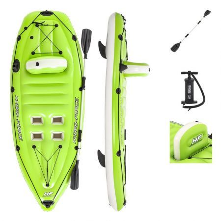 Bestway Hydro-Force Koracle Inflatable Fishing Kayak Set Raft 2.70m x 1.00m
