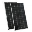 12V 2x 350W Solar Panel Kit Mono Power Camping Caravan Battery Charge USB