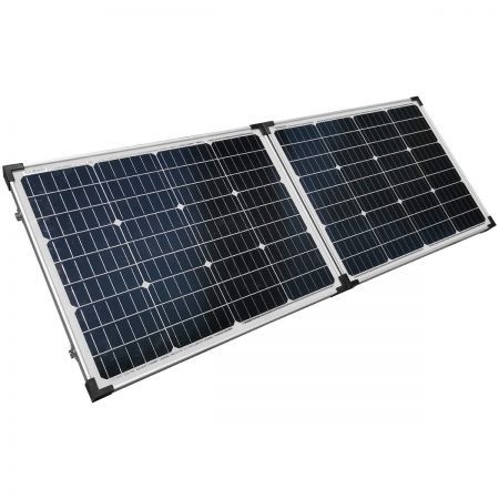 12V 200W Folding Solar Panel Kit Mono Power Camping Battery Charge USB