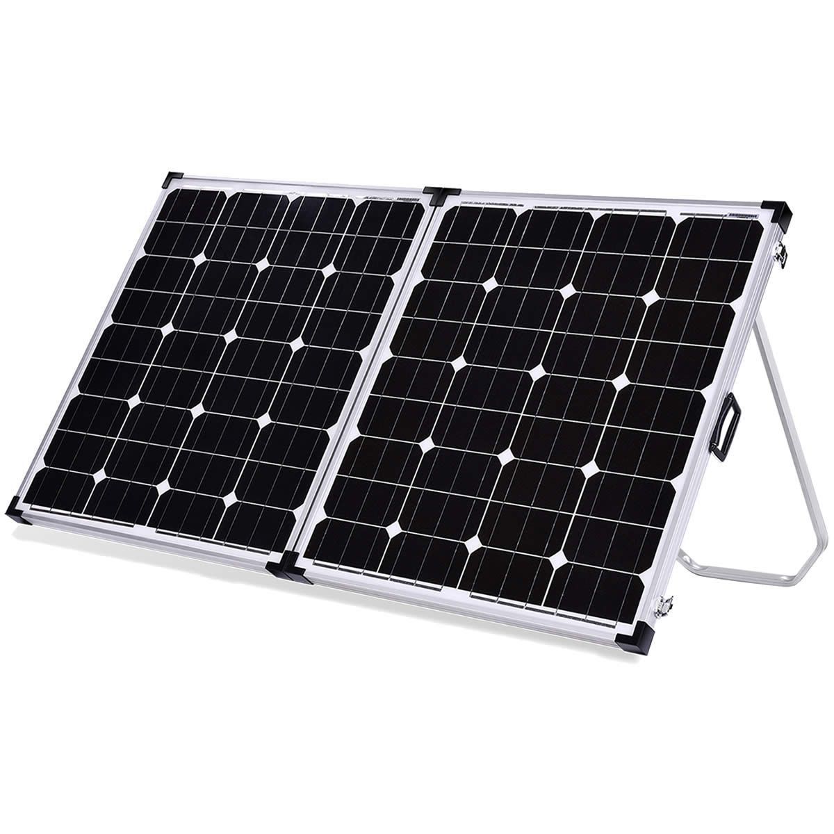 12V 250W Folding Solar Panel Kit Mono Power Camping Battery Charge USB