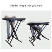 Melodic Adjustable Keyboard Stand Portable Piano Stool X-Shaped Bench Seat Set 