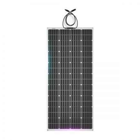 12V 250W Flexible Solar Panel Kit Mono Power Camping Battery Charge USB