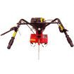 4 Stroke Engine Tiller Cultivator Rotary Hoe Rear Tine Commercial Petrol 139CC