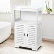 Freestanding Bathroom Cabinet Storage Shelf Organiser Stand Waterproof Cupboard