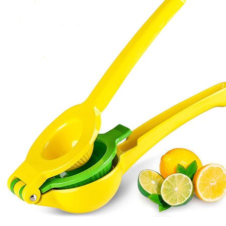 Top Rated Premium Quality Metal Lemon Lime Squeezer - Manual Citrus Press Juicer