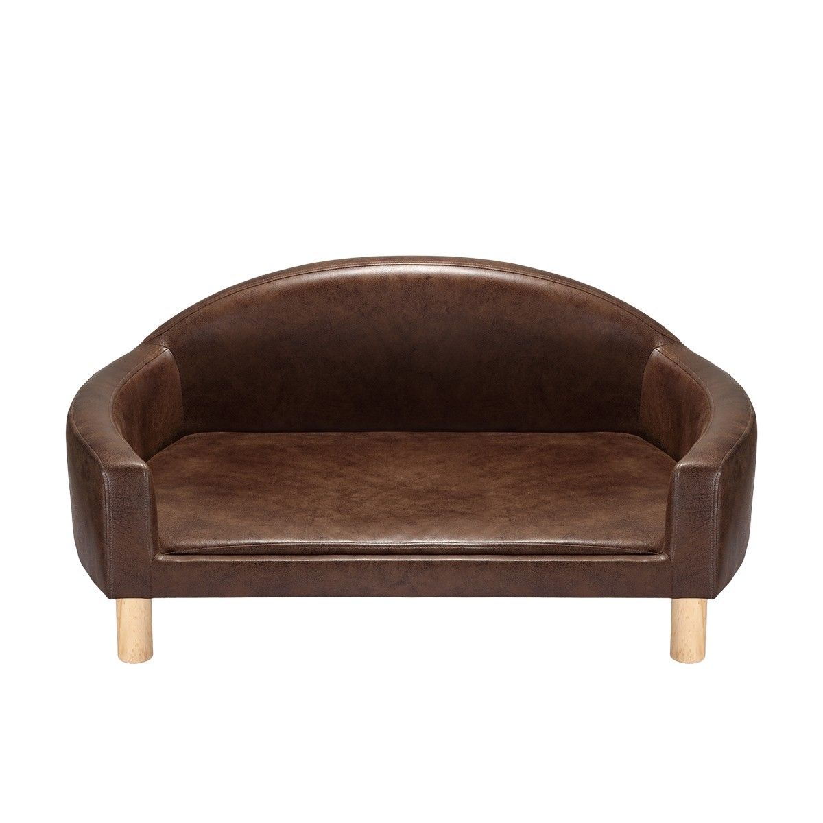 Petscene PU Leather Pet Bed Elevated Dog Cat Bed Couch Sofa Crazy Sales