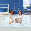 Baby Play Mat Waterproof Kids Crawling Carpet Pad Rug Activity Gym Centre Reversible 200cmx180cmx15mm
