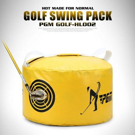 Golf swing trainers target bag