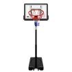 Genki Adjustable 2.1-2.6m Portable Basketball Hoop Stand System Backboard Rim