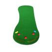 Home Golf Putting Mat Putting Green with Slope Golf Training Course-Artificial Grass Surface