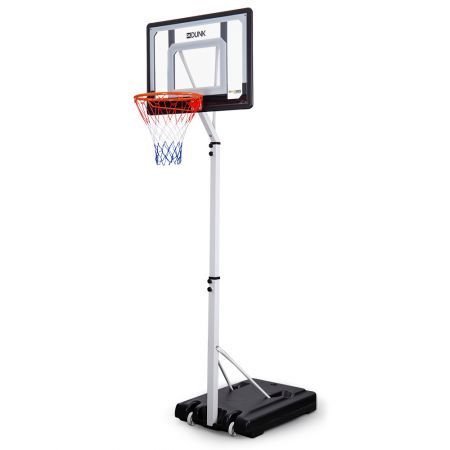 Dr. Dunk Portable Basketball Hoop Stand System Height Adjustable Net Ring Kids