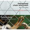 3x3m Dog Enclosure Kennel Large Chain Cage Pet Animal Puppy Fencing Outdoor Run