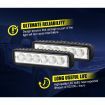 4x 6inch Cree LED Work Light Bar Flood Work Driving Lamp Offroad 4WD Reverse
