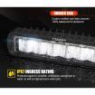 DEFEND INDUST Pair 6 inch CREE FLOOD LED Work Light Bar Reverse Driving Light 4WD