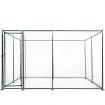 4x4m Dog Enclosure Kennel Large Chain Cage Pet Animal Fencing Run Outdoor Fenced