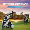 THOMSON Golf Buggy Electric Trolley Automatic Motorised Foldable Cart Powered