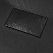 Shower Base Tray SMC Black 90x70 cm