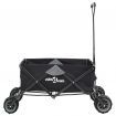 Folding Hand Trolley Metal Grey and Black