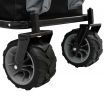 Folding Hand Trolley Metal Grey and Black