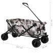 Folding Hand Trolley Metal Camouflage