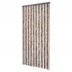 Insect Curtain Beige and Light Brown 100x220 cm Chenille