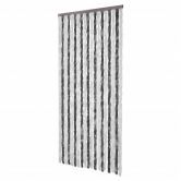 Insect Curtain Grey and White 90x220 cm Chenille