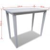 Wooden Bar Table White