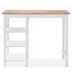 Bar Set 3 Pieces MDF White