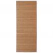 Rug Bamboo 100x160 cm Brown