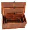 Storage Chests 3 pcs Solid Acacia Wood