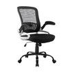 Ergonomic Mesh Office Chair Lumbar Support Adjustable Armrest Height Back Angle Black 