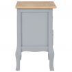 Bedside Cabinets 2 pcs Grey 35x30x49 cm MDF