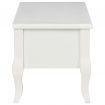 TV Cabinet White 100x35x35 cm Wood