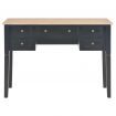 Writing Desk Black 109.5x45x77.5 cm Wood