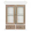 Wall Cabinet White 49x22x59 cm Solid Wood