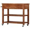 Kitchen Trolley 100x48x89 cm Solid Acacia Wood